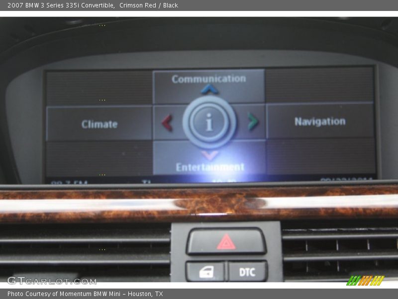 Crimson Red / Black 2007 BMW 3 Series 335i Convertible