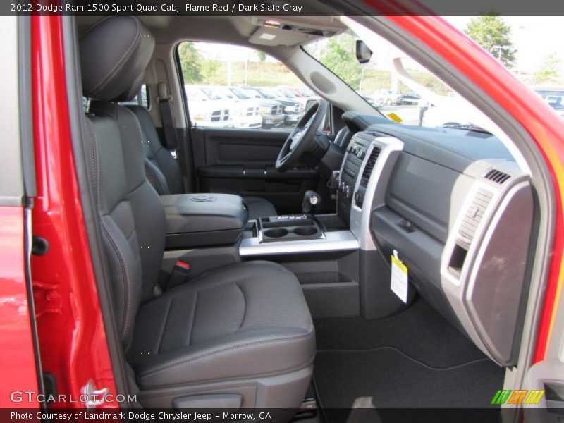  2012 Ram 1500 Sport Quad Cab Dark Slate Gray Interior