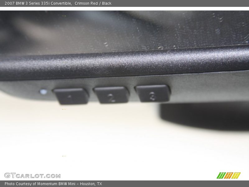 Crimson Red / Black 2007 BMW 3 Series 335i Convertible