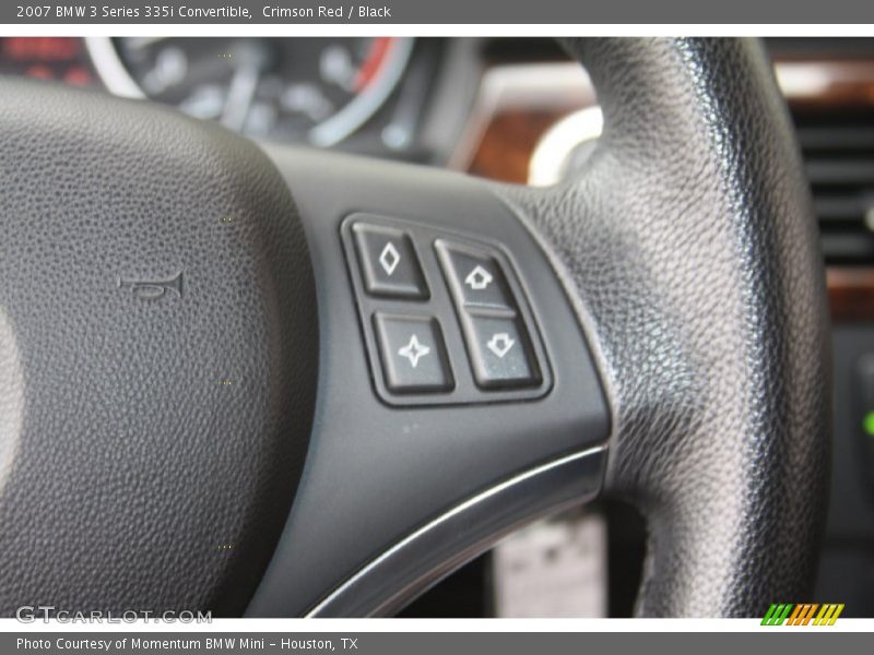 Crimson Red / Black 2007 BMW 3 Series 335i Convertible