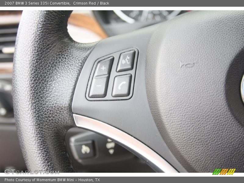 Crimson Red / Black 2007 BMW 3 Series 335i Convertible