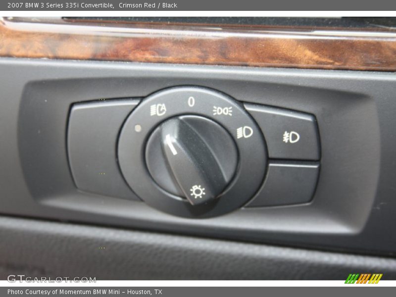Crimson Red / Black 2007 BMW 3 Series 335i Convertible