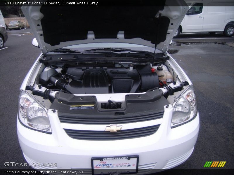 Summit White / Gray 2010 Chevrolet Cobalt LT Sedan