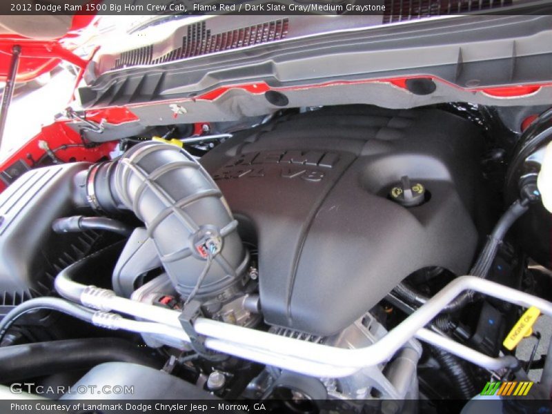  2012 Ram 1500 Big Horn Crew Cab Engine - 5.7 Liter HEMI OHV 16-Valve VVT MDS V8