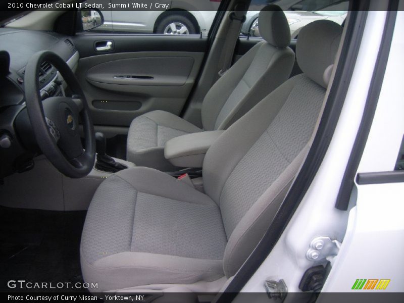 Summit White / Gray 2010 Chevrolet Cobalt LT Sedan