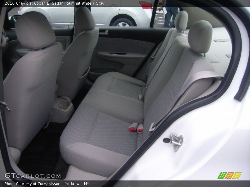 Summit White / Gray 2010 Chevrolet Cobalt LT Sedan