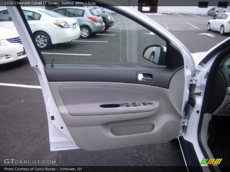Summit White / Gray 2010 Chevrolet Cobalt LT Sedan