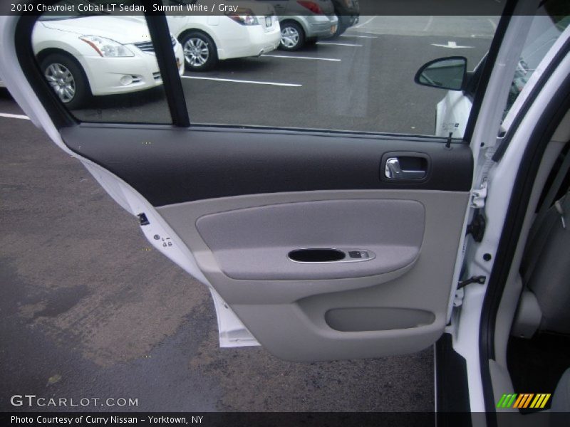 Summit White / Gray 2010 Chevrolet Cobalt LT Sedan