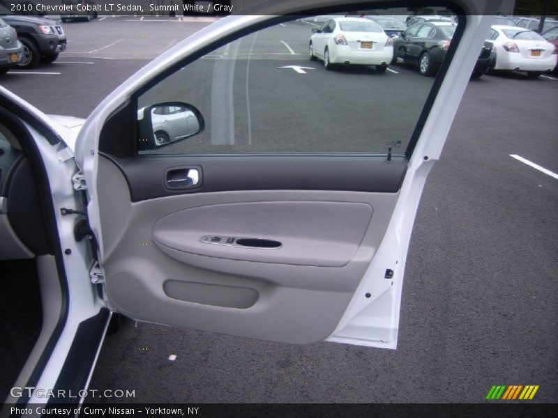 Summit White / Gray 2010 Chevrolet Cobalt LT Sedan