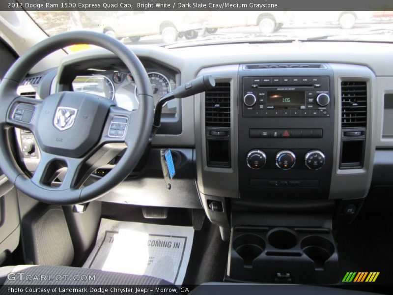Dashboard of 2012 Ram 1500 Express Quad Cab