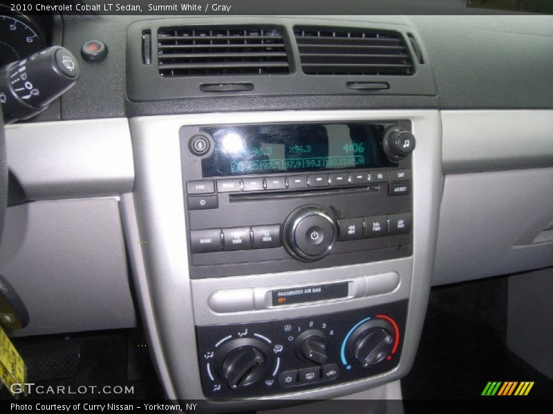 Summit White / Gray 2010 Chevrolet Cobalt LT Sedan