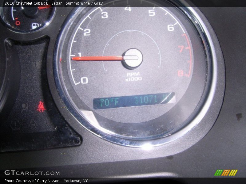 Summit White / Gray 2010 Chevrolet Cobalt LT Sedan