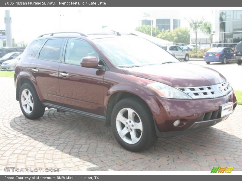 Merlot Metallic / Cafe Latte 2005 Nissan Murano SL AWD
