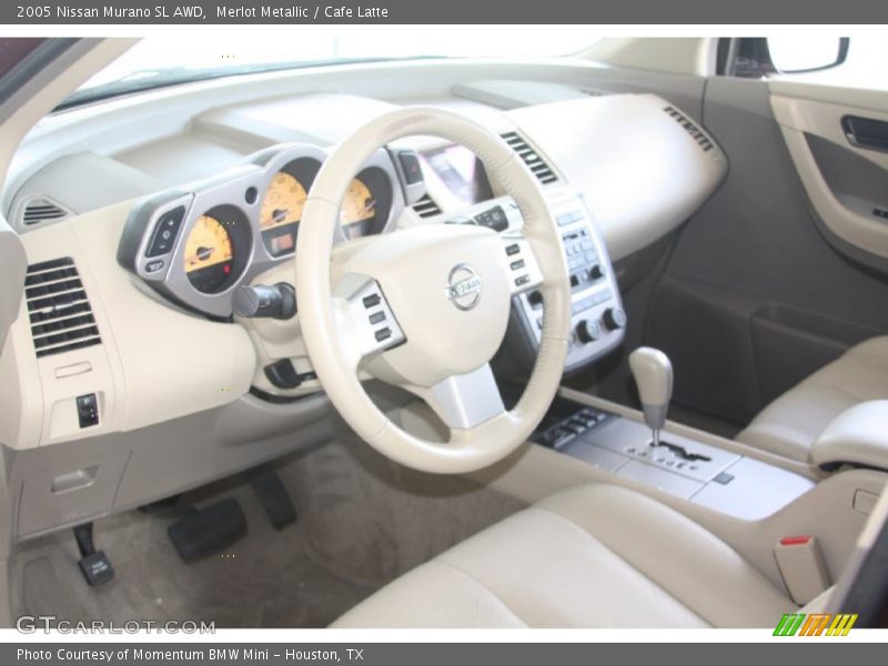 Merlot Metallic / Cafe Latte 2005 Nissan Murano SL AWD