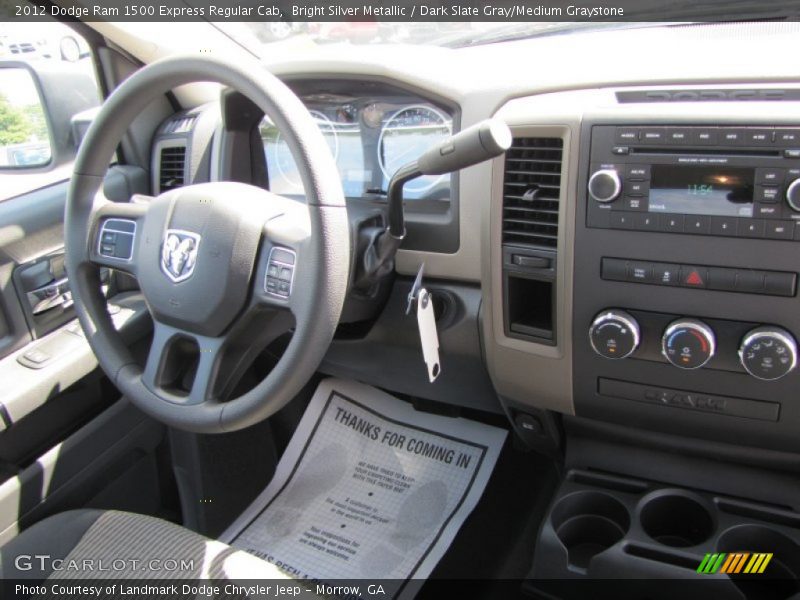 Dashboard of 2012 Ram 1500 Express Regular Cab