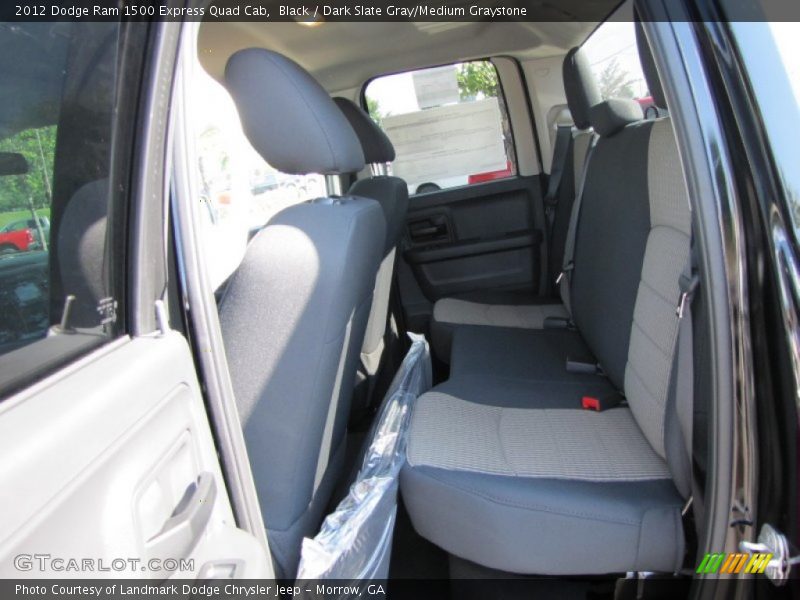 Black / Dark Slate Gray/Medium Graystone 2012 Dodge Ram 1500 Express Quad Cab
