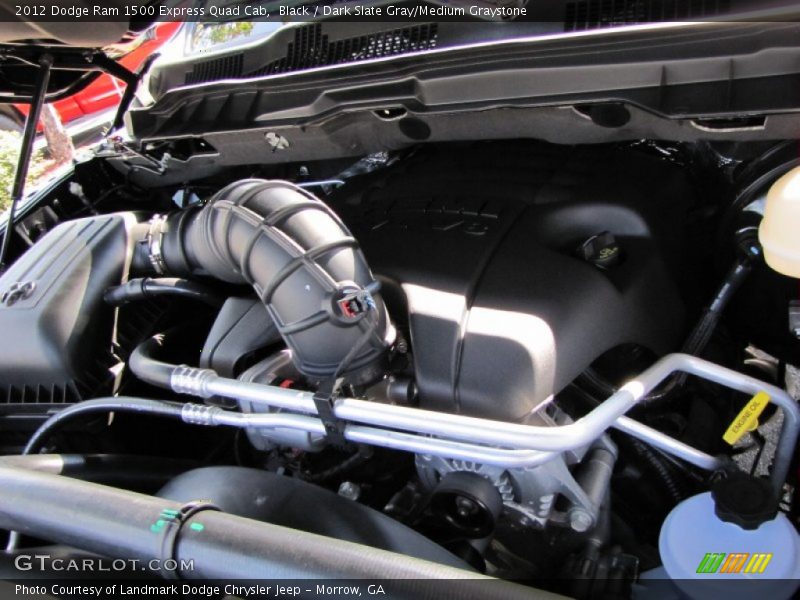 Black / Dark Slate Gray/Medium Graystone 2012 Dodge Ram 1500 Express Quad Cab