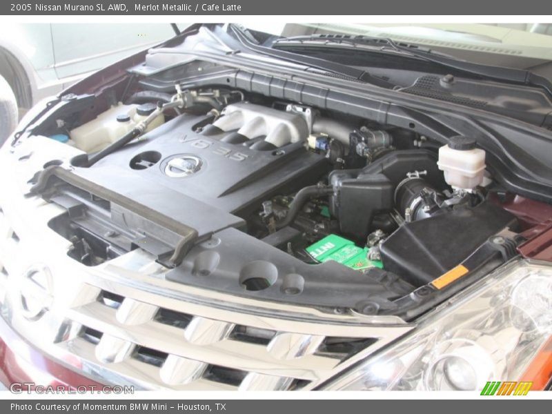 Merlot Metallic / Cafe Latte 2005 Nissan Murano SL AWD