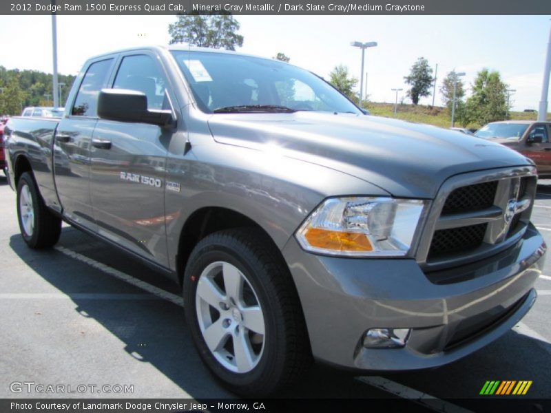  2012 Ram 1500 Express Quad Cab Mineral Gray Metallic