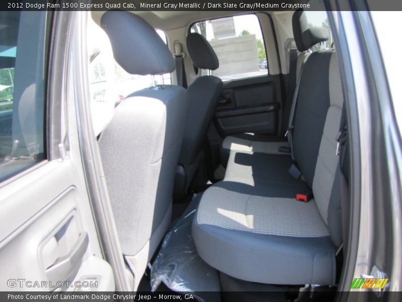  2012 Ram 1500 Express Quad Cab Dark Slate Gray/Medium Graystone Interior