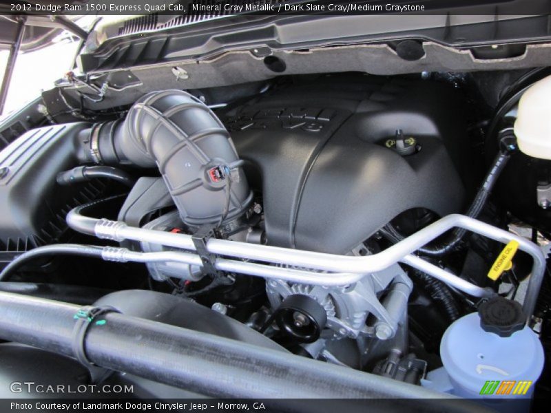 Mineral Gray Metallic / Dark Slate Gray/Medium Graystone 2012 Dodge Ram 1500 Express Quad Cab