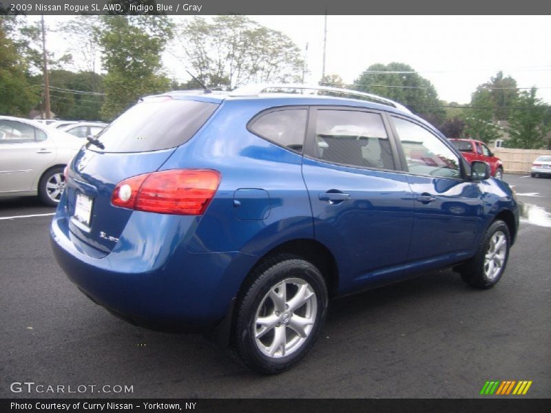 Indigo Blue / Gray 2009 Nissan Rogue SL AWD