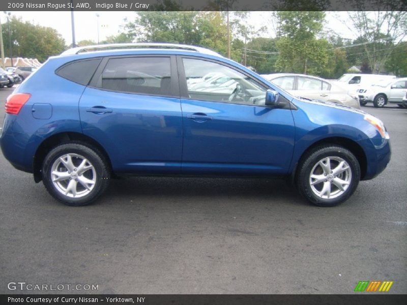 Indigo Blue / Gray 2009 Nissan Rogue SL AWD