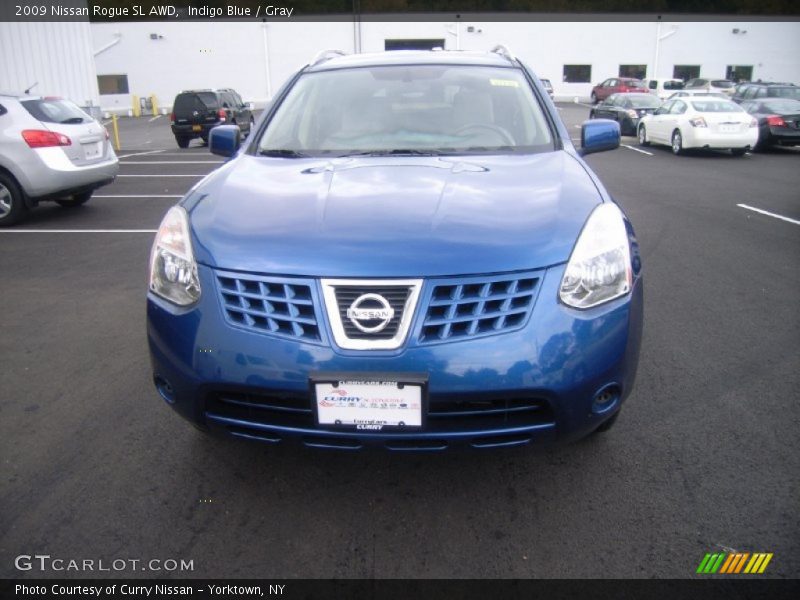 Indigo Blue / Gray 2009 Nissan Rogue SL AWD