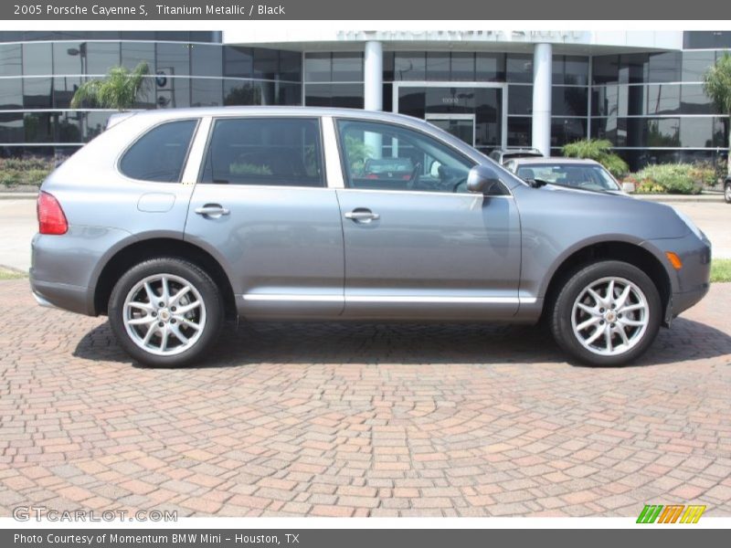 Titanium Metallic / Black 2005 Porsche Cayenne S