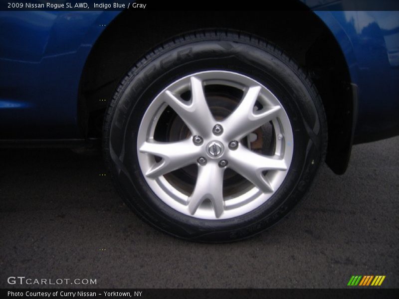 Indigo Blue / Gray 2009 Nissan Rogue SL AWD