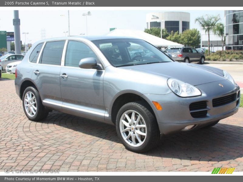 Titanium Metallic / Black 2005 Porsche Cayenne S