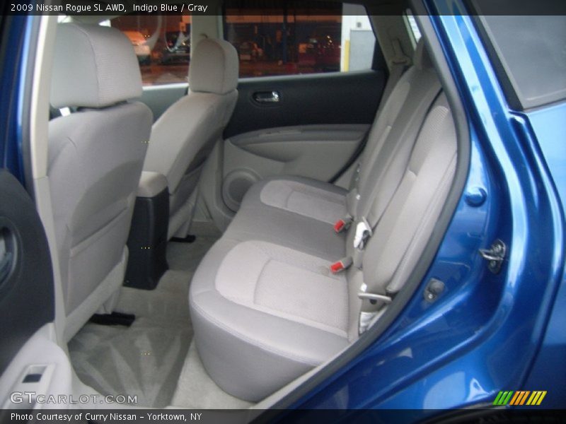 Indigo Blue / Gray 2009 Nissan Rogue SL AWD