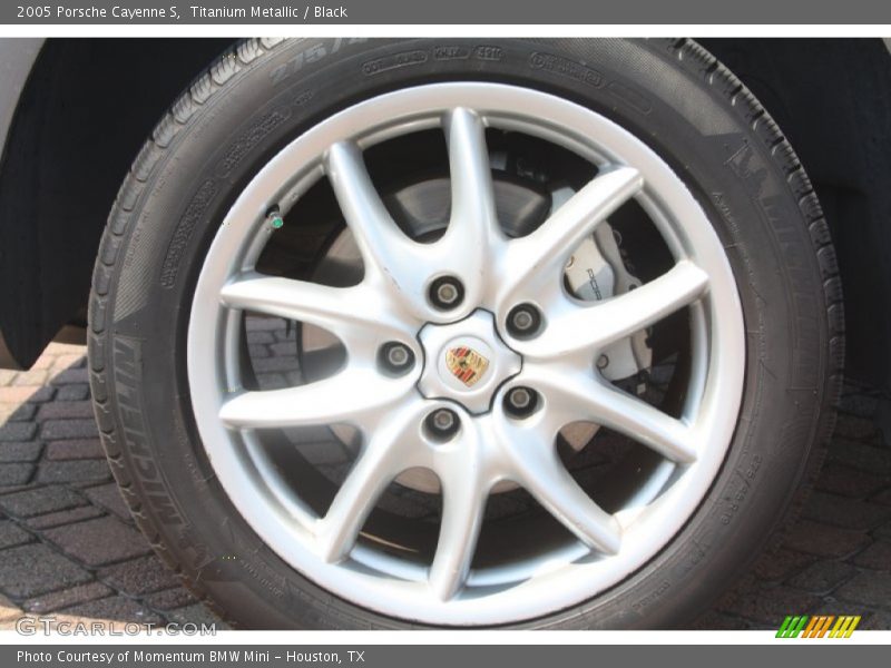 Titanium Metallic / Black 2005 Porsche Cayenne S