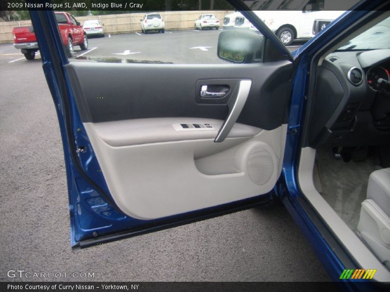 Indigo Blue / Gray 2009 Nissan Rogue SL AWD