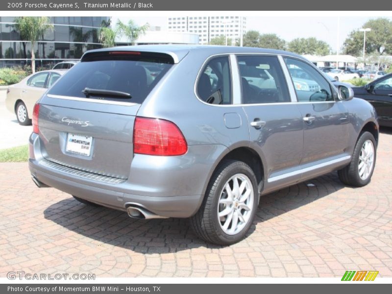 Titanium Metallic / Black 2005 Porsche Cayenne S