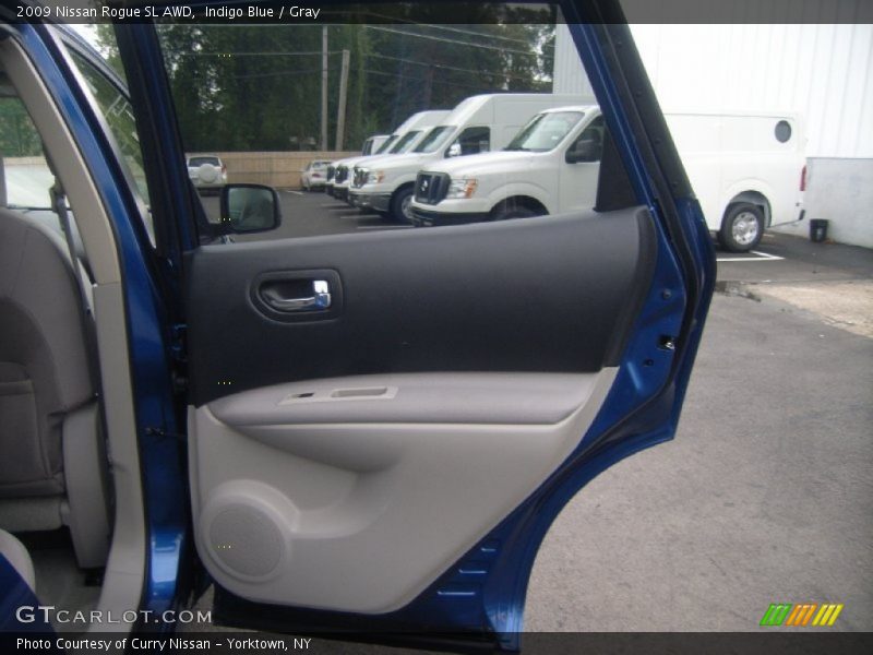 Indigo Blue / Gray 2009 Nissan Rogue SL AWD