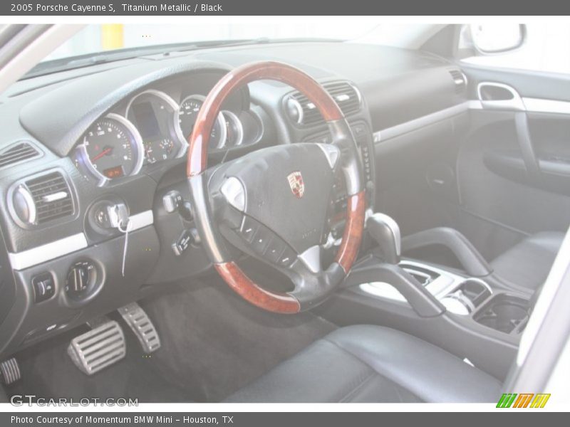 Titanium Metallic / Black 2005 Porsche Cayenne S