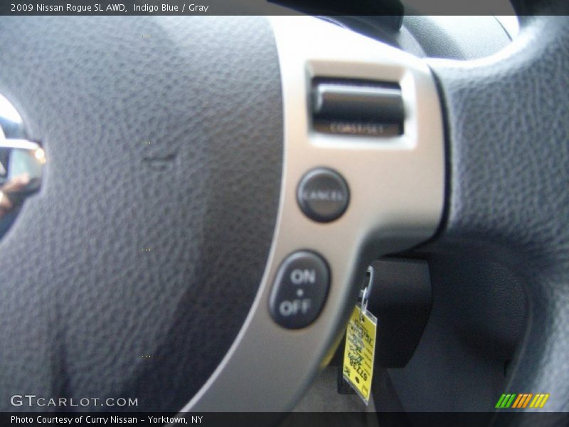 Indigo Blue / Gray 2009 Nissan Rogue SL AWD