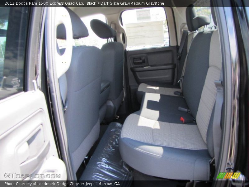 Black / Dark Slate Gray/Medium Graystone 2012 Dodge Ram 1500 Express Quad Cab