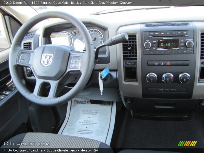 Controls of 2012 Ram 1500 Express Quad Cab