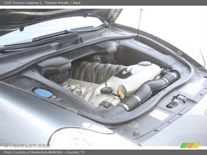 Titanium Metallic / Black 2005 Porsche Cayenne S