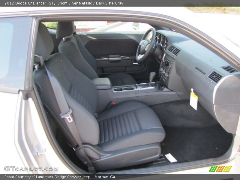  2012 Challenger R/T Dark Slate Gray Interior
