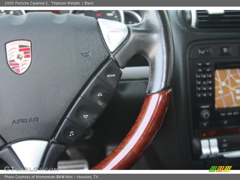Titanium Metallic / Black 2005 Porsche Cayenne S