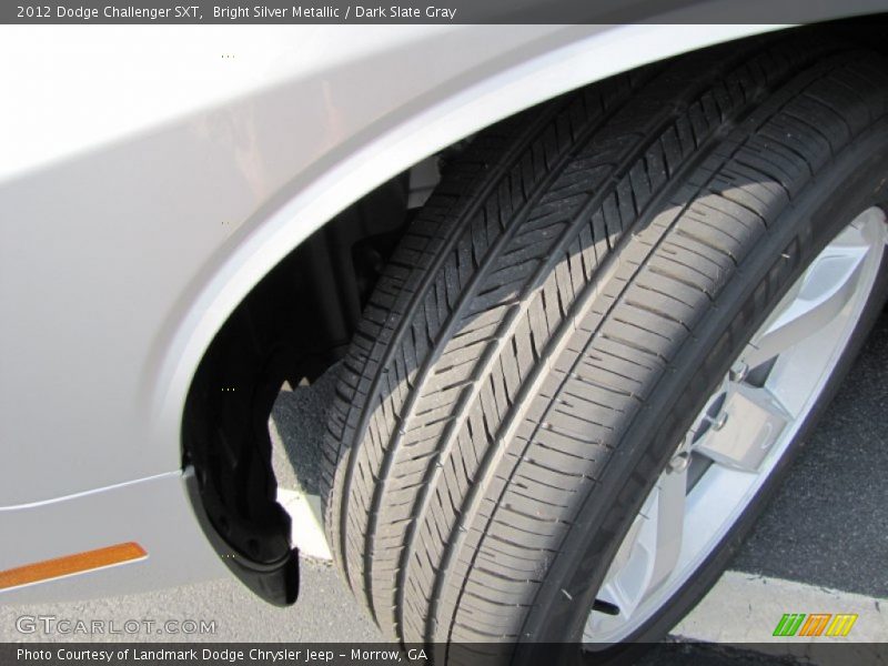Bright Silver Metallic / Dark Slate Gray 2012 Dodge Challenger SXT
