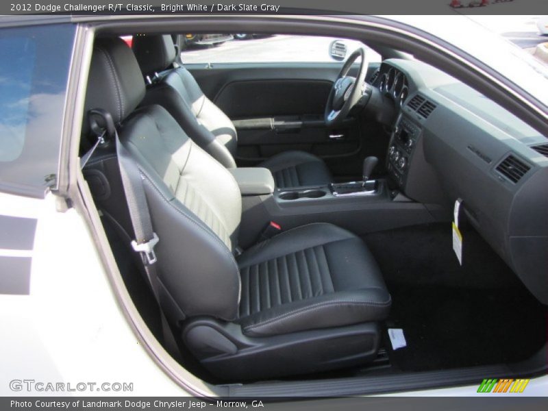  2012 Challenger R/T Classic Dark Slate Gray Interior