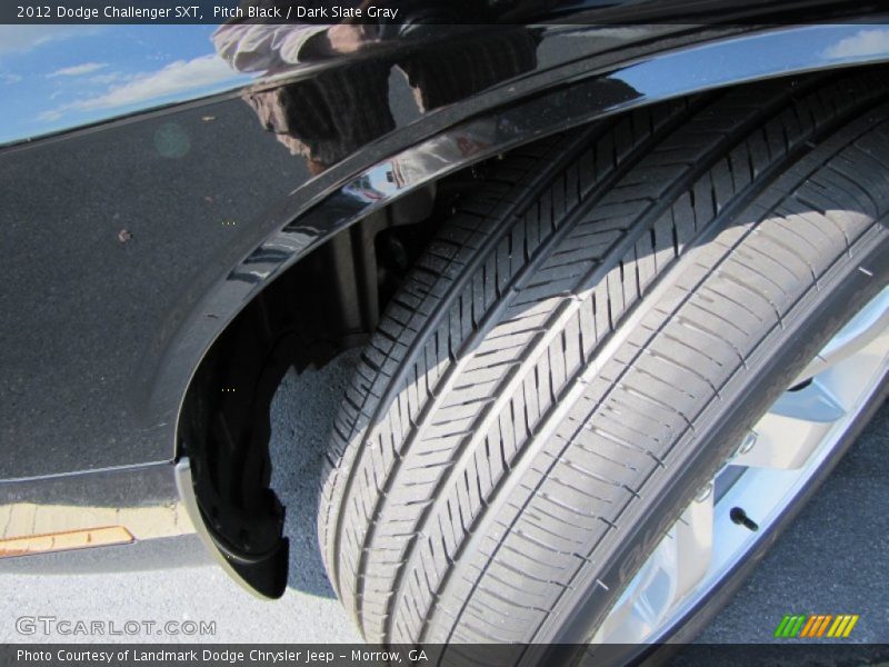 Pitch Black / Dark Slate Gray 2012 Dodge Challenger SXT