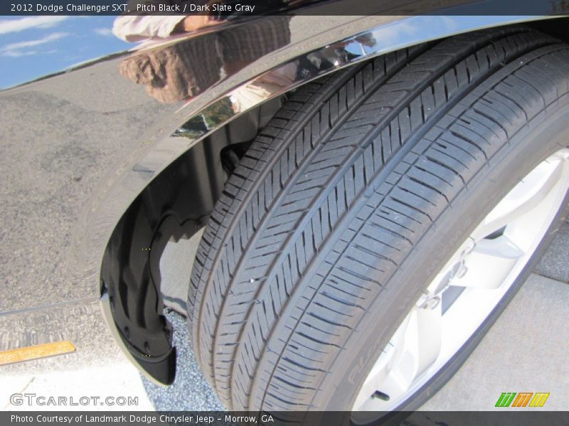 Pitch Black / Dark Slate Gray 2012 Dodge Challenger SXT