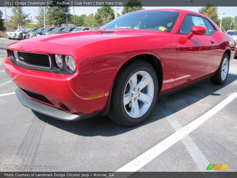 Redline 3 Coat Pearl / Dark Slate Gray 2012 Dodge Challenger SXT