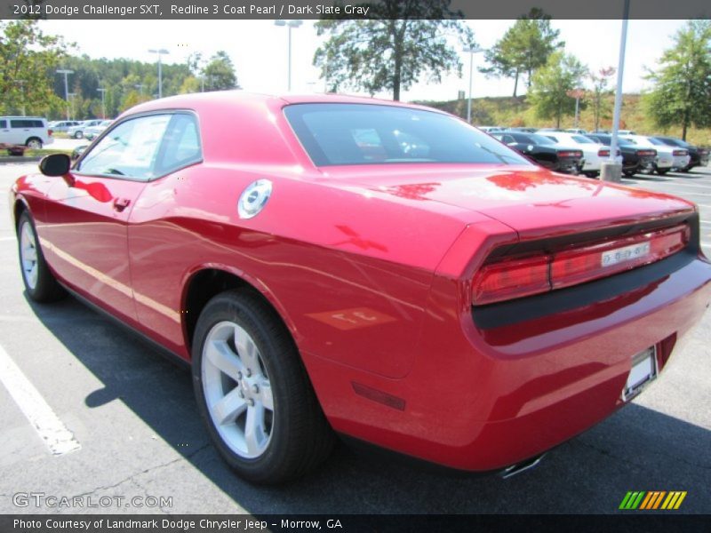 Redline 3 Coat Pearl / Dark Slate Gray 2012 Dodge Challenger SXT