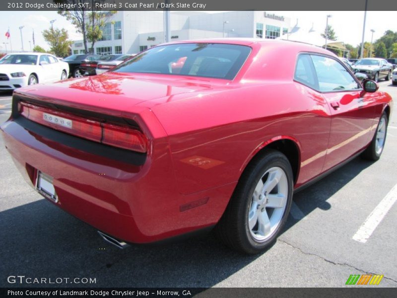 Redline 3 Coat Pearl / Dark Slate Gray 2012 Dodge Challenger SXT